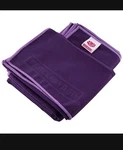 Peace Yoga Purple Suede Towel 2-pack Anti-slip Ultra-absorbent 24x72. Fixed Price $13.95.