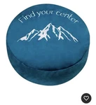 Satori Roots (find Your Center) Meditation Pillow. Fixed Price $43.00.