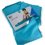 Nwt Mission Yoga Mat Towel 24.5" X 69" Vaporactive Cooling Blue Curacao. Fixed Price $7.79.