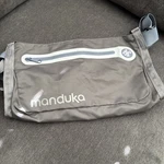 Manduka Go Play 2.0 Yoga Mat Carry Bag With Adjustable Strap Gray. Fixed Price $30.00.