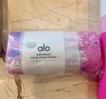 New Alo Grounded No Slip Mat Towel Pink Tie Dye 188 Cm X 66 (limited Edition). Fixed Price $60.00.
