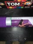Gaiam Yoga Mat - Premium 6mm Extra Thick Purple 68x24" New Free Shipping. Fixed Price $14.99.