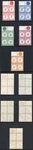 Nyasaland Sgd1-5 Post Dues Set In Blocks (1 X U/m) Cat 400. Fixed Price $133.87.