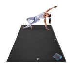Gorilla Mats Large Yoga Mat 6'x4', 7'x5' (8mm) Extra Thick & Wide Non-sl. Fixed Price $252.94.