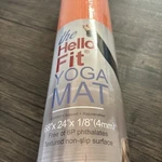 The Hello Fit Yoga Mat Exercise Fitness Workout 68 X 24. Fixed Price $19.99.