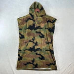 Slowtide Robe Mens L/xl Camo Terry Hooded Sleeveless Poncho Towel Beach Changing. Fixed Price $49.99.