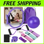 Pilates Ring & Ball Set For Toning Strengthening#. Fixed Price $39.91.
