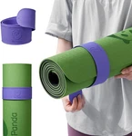 Yoga Mat Strap Slap Band, One Snap Keeps Mats Tightly Rolled,. Fixed Price $14.97.