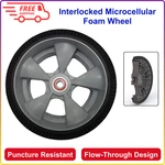 Magliner 111080 Interlocked Microcellular Foam Wheel, 10" X 3-1/2", Flow-through. Fixed Price $50.62.