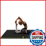 Gogokiwi Large Yoga Mat 6'x4'x1/4" Thick, Non-slip Exercise Mat, Home Gym Black. Fixed Price $87.12.