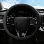 Yytqp Car Steering Wheel Cover, Non-slip Silicone Material, 1 Pc, Black. Fixed Price $11.81.