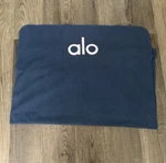 Alo Grounded No Slip Mat Cover Towel Honeycomb Grip Yoga Pilates Blue Eclipse. Fixed Price $38.95.