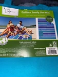 Outdoor Family Size Beach Mat 59.1 X 83.9 Reversible 2 In 1 Nwt New Mainstays. Fixed Price $12.99.