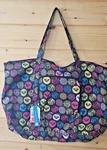 Roxy Women's Girls Convertible Tote Bag Travel Black Pink Logo Large Nwt. Fixed Price $20.00.