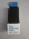 Evolve By Gaiam Black 6ft Yoga Strap 100% Polyester Brand New. Fixed Price $11.99.