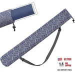 Shinylin 35 Inch Mahjong Mat Carrying Bag With Strap, Printed Navy Blue Leaf. Fixed Price $27.50.
