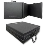Fitness Maniac New Folding Panel Gymnastics Mat Gym Exercise Yoga Tri Black. Fixed Price $83.99.