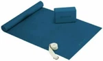 Gaiam Beginners Yoga Kit - 4 Mm (mat, Block And Strap) Navy. Fixed Price $24.00.