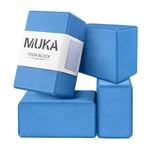 Muka 4-pack Blue Yoga Blocks 4"x6"x9" Eva Foam Non-slip Surface Brick. Fixed Price $53.54.