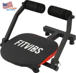 Fitvids Ab Crunch Total Body Workout With Resistance Bands Instruction Dvd. Fixed Price $52.40.