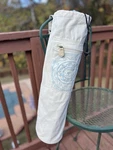 Gaiam Cargo Yoga Fitness Mat Holder With 30" Sling Workout Gym Bag Preowned. Fixed Price $25.00.