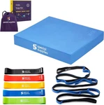 Balance Board And Yoga Strap Set With Exercise Bands For Stretching, Stabilit.... Fixed Price $61.05.