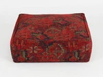 Kilim Pattern Tribal Moroccan Bohemian Pouf Ottoman Bean Bag Floor Cushion Cover. Fixed Price $58.00.