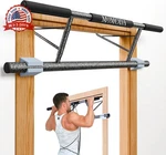 Momoda Doorway Pull-up Bar, Chin-up Bar For Door Frame, Multi-grip Upper Body Wo. Fixed Price $52.88.