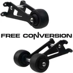 Rc Car Wheelie Bar Tail Head-up Wheel For Tamiya Gf-01/wr-02 Wild Willy 2/g6-01. Fixed Price $18.98.