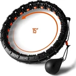 Squatz Detachable Smart Weighted Hola-hoop With 360-degree Auto-rotating Ball. Fixed Price $28.99.