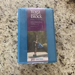 Lotus Blue Brand Yoga Block Build Balance And Flexibility New & Sealed. Fixed Price $10.99.