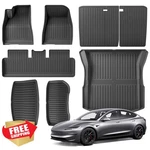Wutghui Tpe Floor Mats Tesla Model 3 Highland 7pc Cargo Liner All Weather. Fixed Price $179.98.