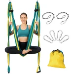 Aerial Yoga Swing Sling Strong Hammock Kit Set Trapeze Inversion Equipme.... Fixed Price $40.15.