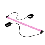 Luxveno Pilates Bar Kit With Resistance Bands, Multifunctional Home Gym Pink. Fixed Price $29.69.