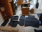 6 Pcs Tesla All Model 3 Car Floor Mats Cargo Liner Waterproof Weather Custom. Fixed Price $74.99.