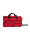Rockland Rolling Duffel Bag 30" Red. Fixed Price $79.99.