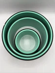 Florensi Yoga Wheel Set Of 3 Teal / Black Back Roller Massage And Stretch. Fixed Price $24.00.