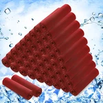Hosuly 50 Pack Cooling Towels, 40"x12" Yoga Towels Ice Breathable Soft Chilly.... Fixed Price $50.10.