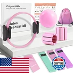 Enigmayime Pilates Ring Kit Adjustable Ankle Wrist Weights Fabric Resistance. Fixed Price $63.77.