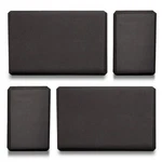 High Density Black Yoga Blocks Set Of 4. Fixed Price $28.95.