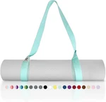 Yoga Mat Holder (mat Not Incl.), Adjustable Carrier, Turquoise. Fixed Price $17.73.