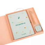 Blogilates 12 Week Fit Journal: Hard Cover, Elastic Closure, Preprinted Pages. Fixed Price $32.01.