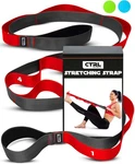 Stretching Strap With Loops - Non Elastic Stretch Band For Physical Red. Fixed Price $42.99.