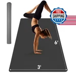 Stepwaver Extra Large Yoga Mat 6'x3'(1/4" Thick), Non-slip, Ultra Durable, Wide. Fixed Price $56.97.