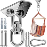 Morzejar 360 Rotating Hammock Hanging Kit - Heavy Duty Stainless Steel 1000 L.... Fixed Price $27.69.