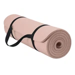 Yoga Mat 72"l X 24"w 210mm Thick French Rose Gaiam Essentials Fitness Exercise. Fixed Price $46.99.