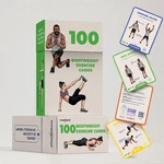 100 Bodyweight Exercise Cards Illustrated Home Workout Flash Card Deck D. Fixed Price $38.80.