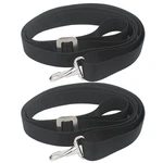 Yyst Adjustable 10"- 96" Bimini Boat Top Strap With 96 Inches X 1 Inch, Black. Fixed Price $17.99.