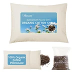 Uslixury Organic Buckwheat Pillow For Sleeping With Extra Pillowcase .... Fixed Price $70.36.