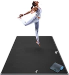 Large Yoga Mat 6' X 4' 8mm Extra Thick & Wide, Non-slip Exercise For .... Fixed Price $198.41.